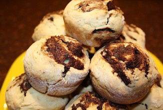 Роллы с шоколадом