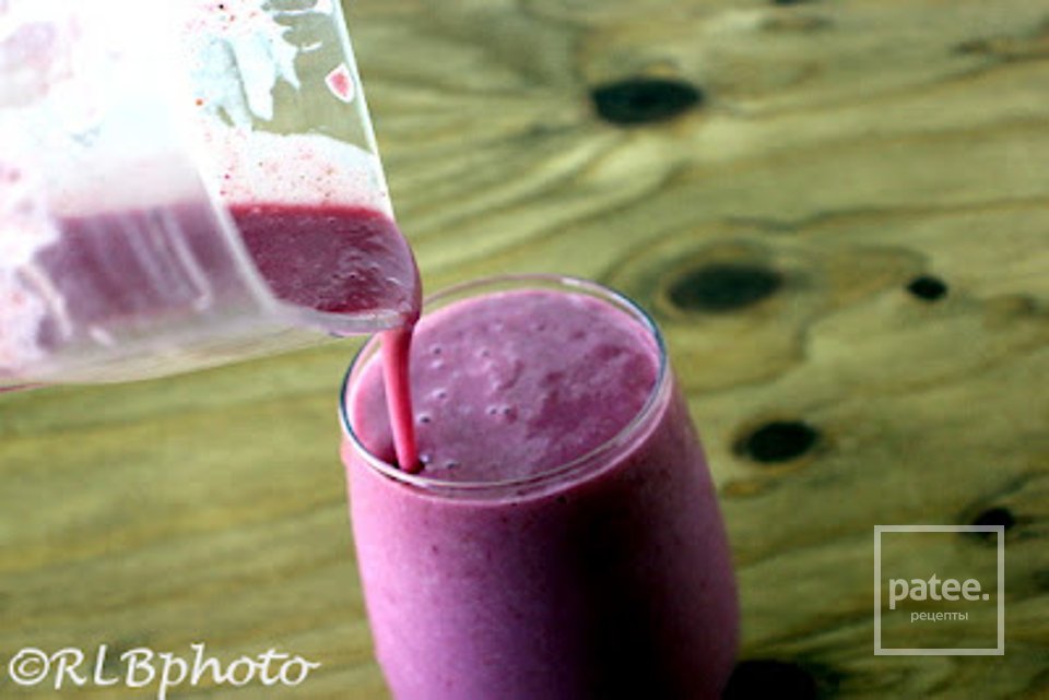 Взрывной ягодный смузи - Шаг 4
