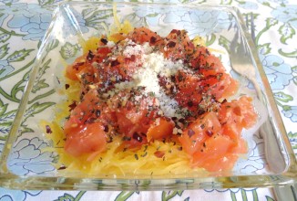 Тыквенная паста с помидорами