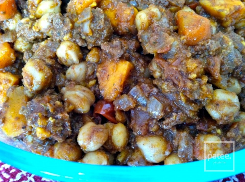 Чили с говядиной, овощами и шоколадом - Шаг 9