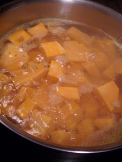 Пюре из батата с кленовым сиропом - Шаг 2