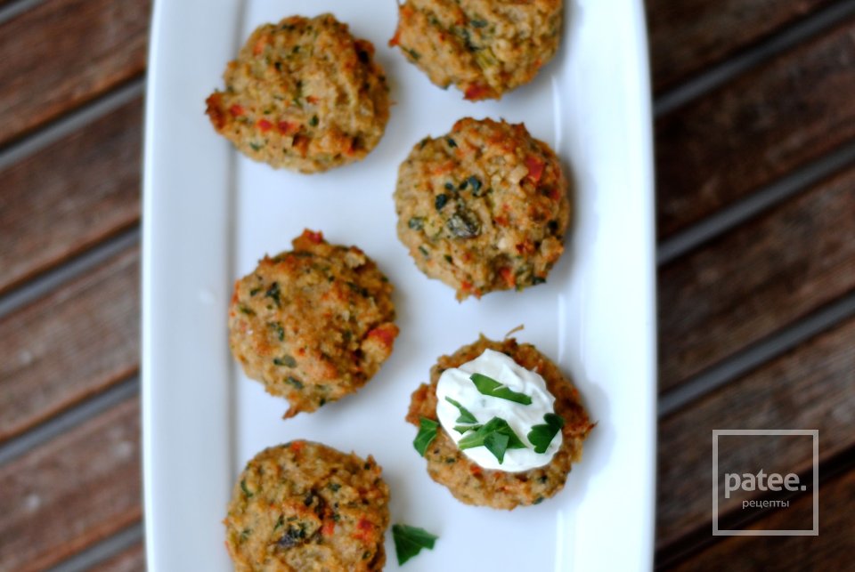 Крабовые оладьи - Шаг 6