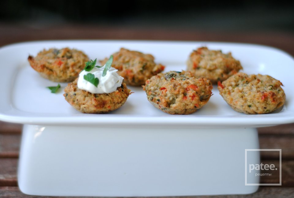 Крабовые оладьи - Шаг 7