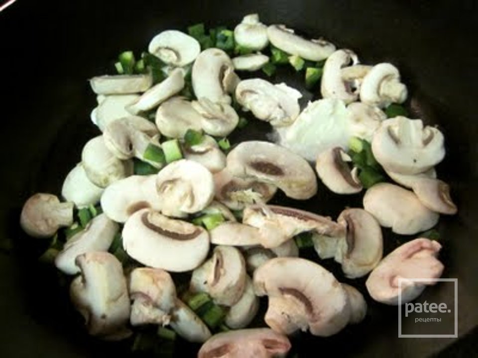 Энчилада с шпинатом и грибами - Шаг 2