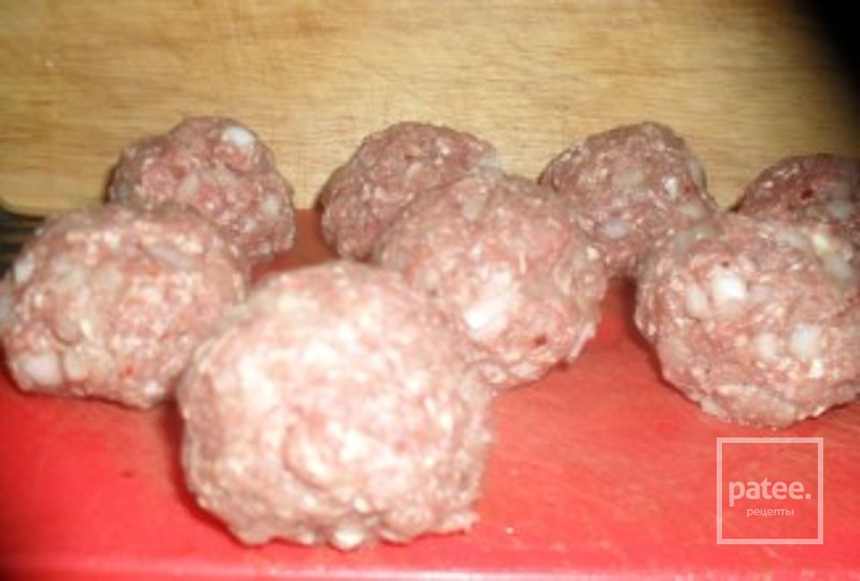 Тефтели - Шаг 1