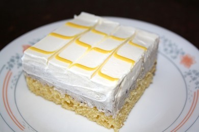 Рецепт Лимонный торт с черникой