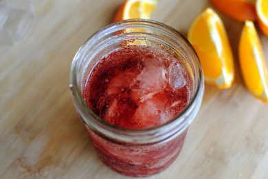 Коктейль Ширли Темпл с домашним вишневым сиропом - приготовление