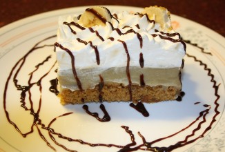 Сливочно-банановый торт