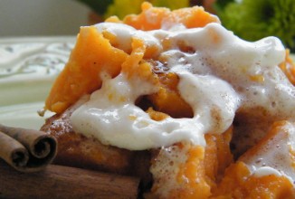 Запеканка из сладкого картофеля