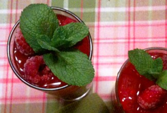 Малиновый мохито