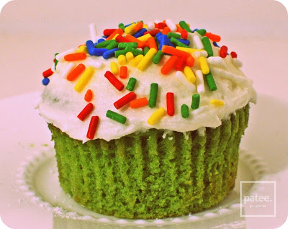 Зеленые кексы с шпинатом - Шаг 6