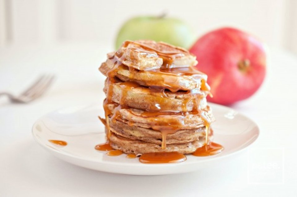 Яблочные кольца-блины - Шаг 4