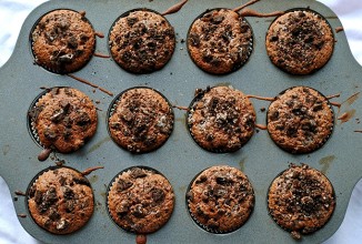 Шоколадные пирожные с печеньем Орео