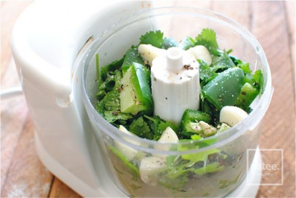 Тако с креветками и капустой - Шаг 1