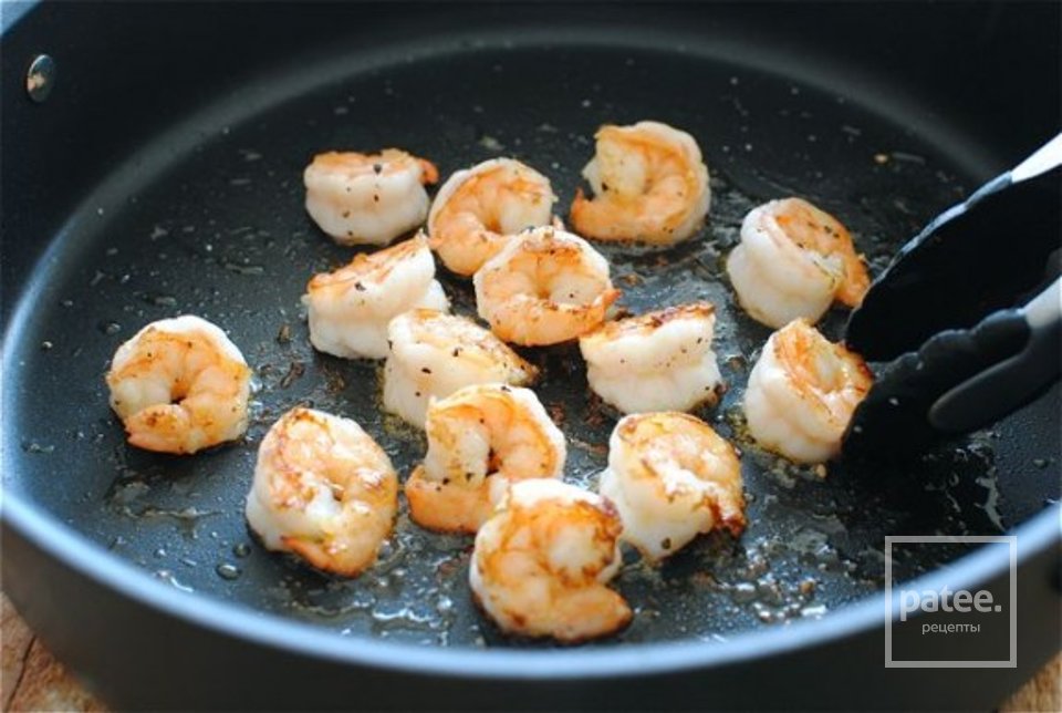 Тако с креветками и капустой - Шаг 3