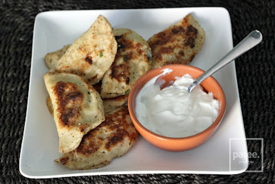 Вареники с козьим сыром и овощами - Шаг 9