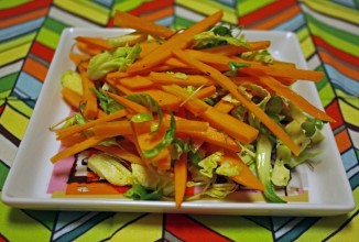 Картофельно-морковный салат