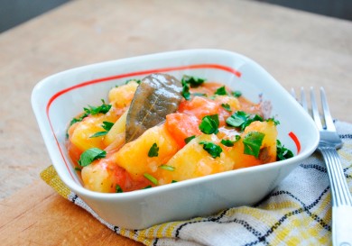 Рецепт Рагу из моркови и картофеля