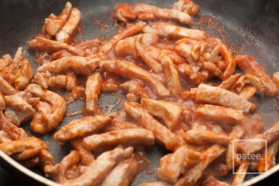 Кесадилья со свининой - Шаг 3