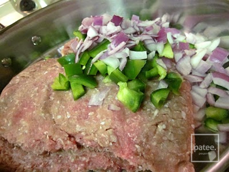 Пицца-лазанья с индейкой, оливками и грибами - Шаг 2