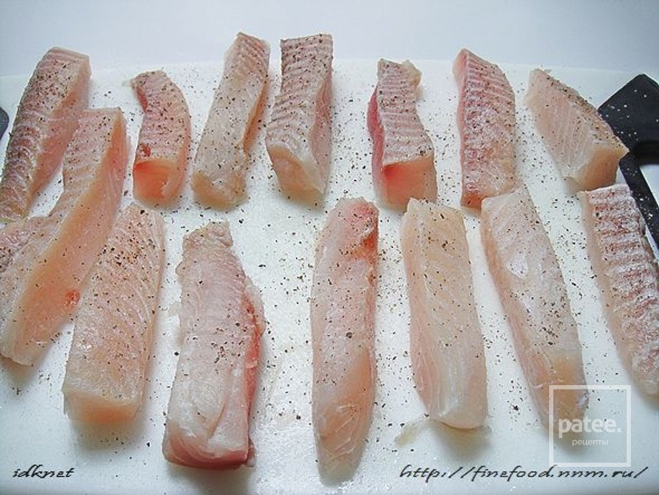 Рыбные палочки - Шаг 1