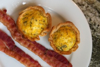 Сырные корзиночки к чаю