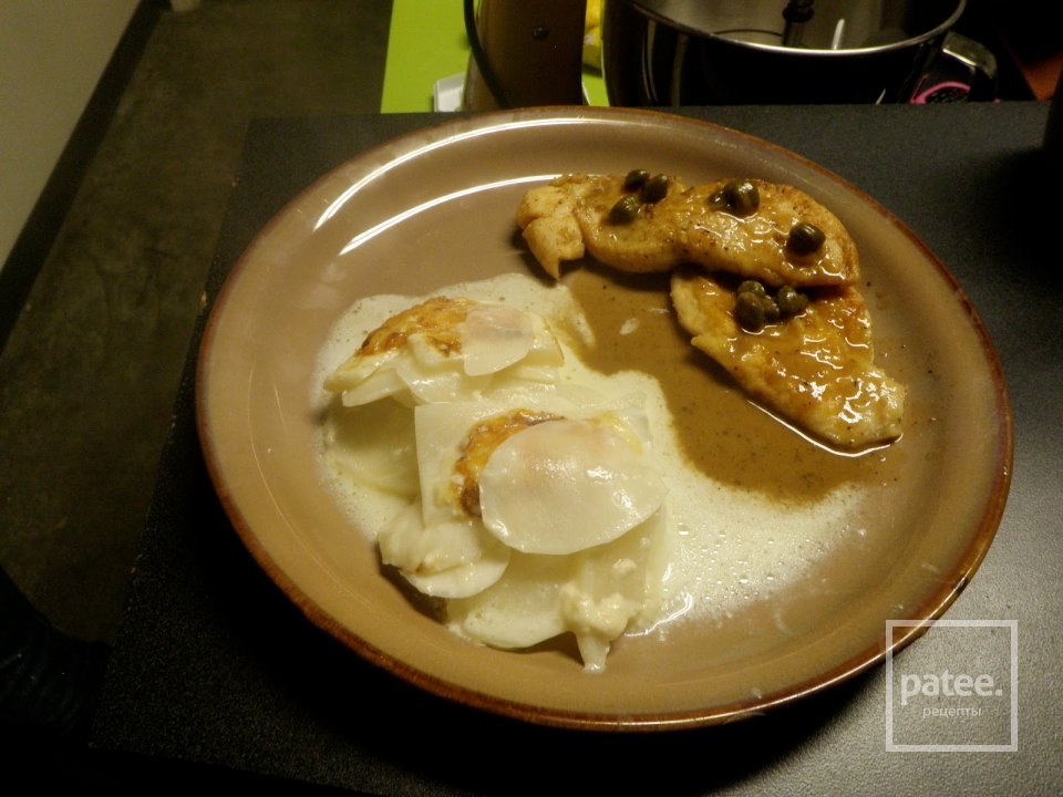 Куриное филе с лимонным соусом - Шаг 4