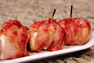 Куриные роллы с беконом