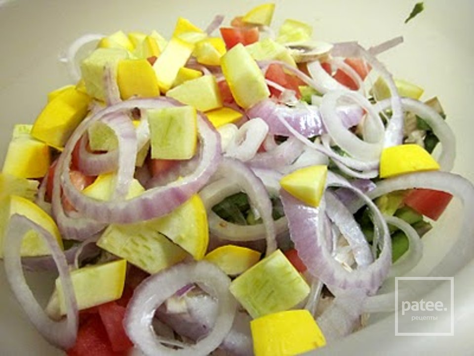 Овощной салат с маринадом - Шаг 4