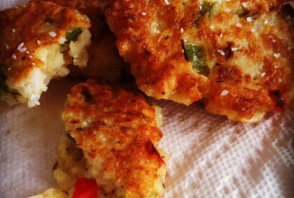 Рисовые оладьи