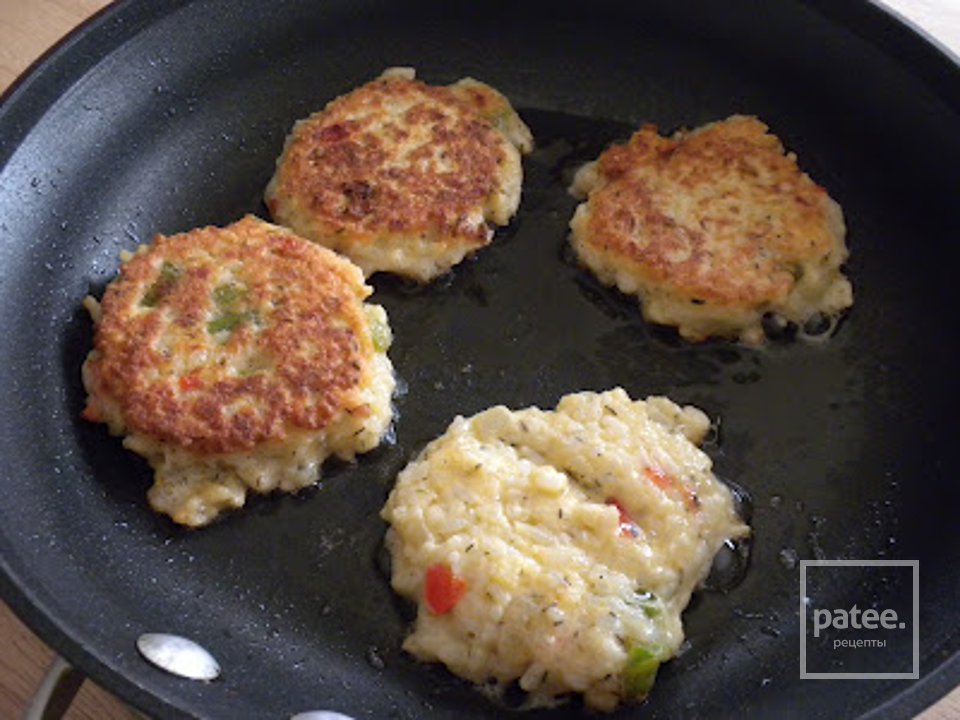 Рисовые оладьи - Шаг 6