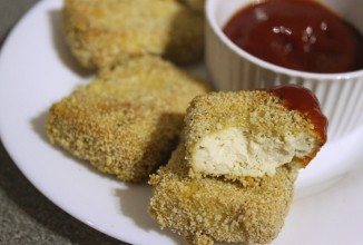 Тофу, запеченный в сухарях