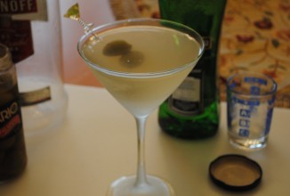 "Грязный" мартини