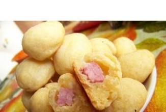 Сырные шарики с начинкой