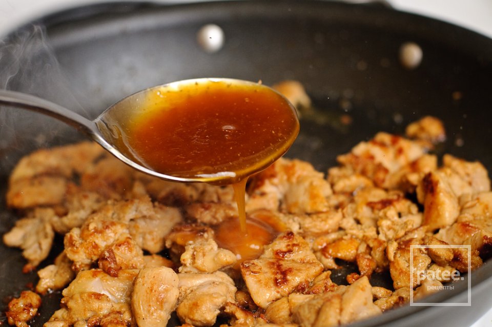Жареная курица с соусом Терияки - Шаг 18