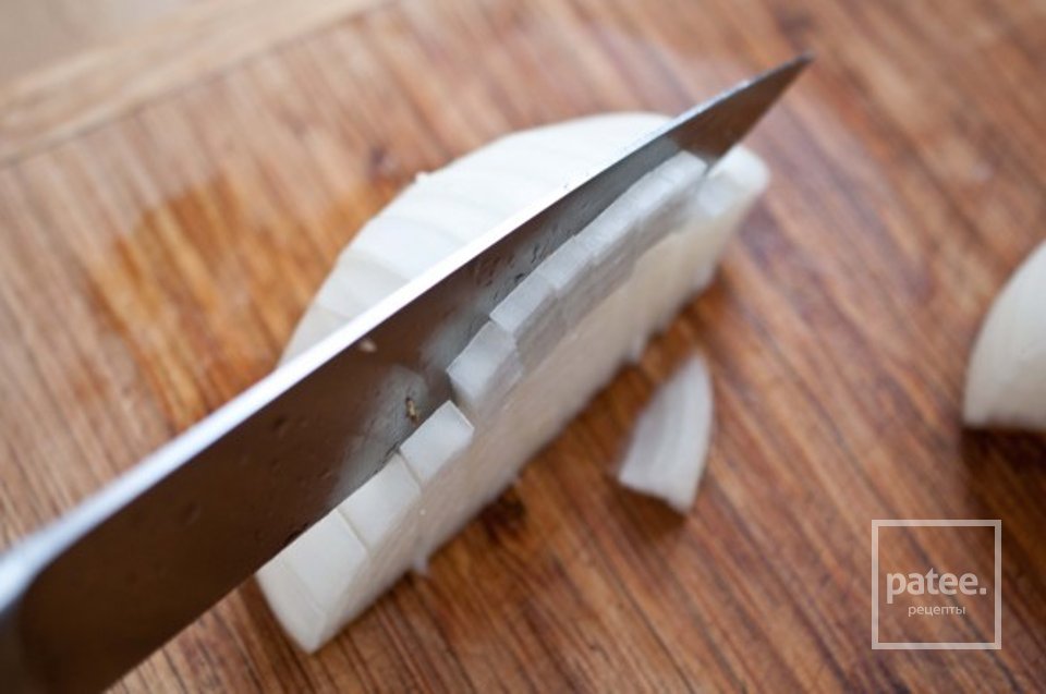 Подлива из лука и чеснока - Шаг 3