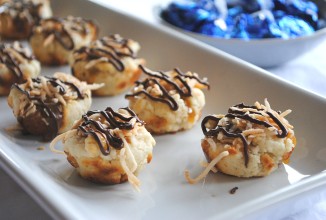 Карамельно-кокосовое печенье