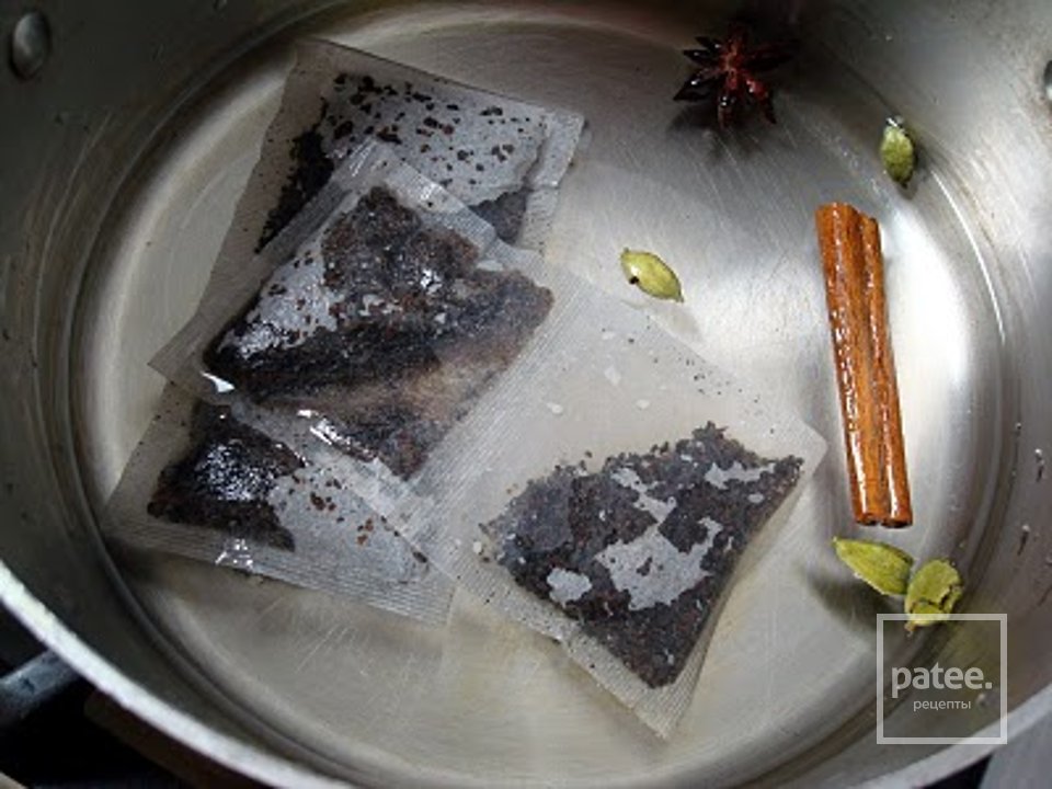 Индийский чай - Шаг 1