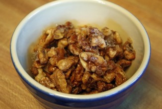 Засахаренные грецкие орехи