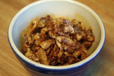 Рецепт Засахаренные грецкие орехи