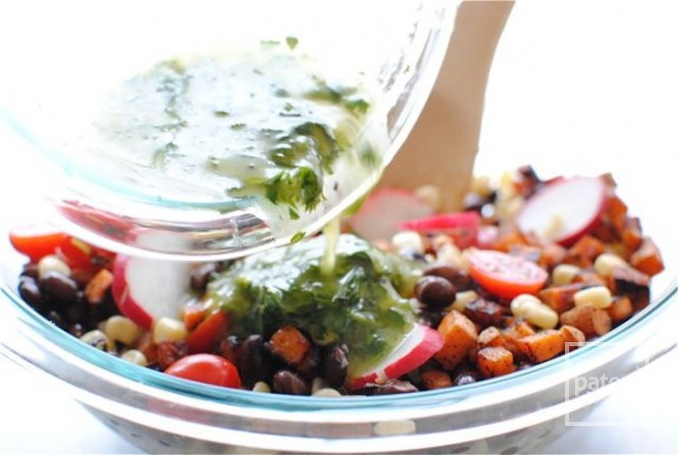 Овощной салат в лодочках по-мексикански - Шаг 6