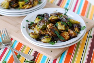 Пикантная брюссельская капуста