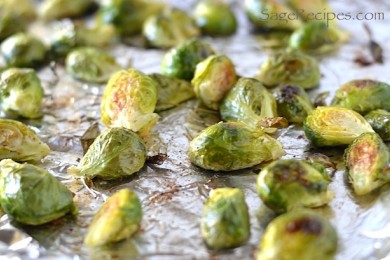 Жаренная брюссельская капуста с сидровым соусом - приготовление