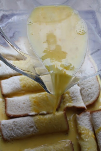 Запеченные французские тосты с бананами и мюсли - Шаг 6