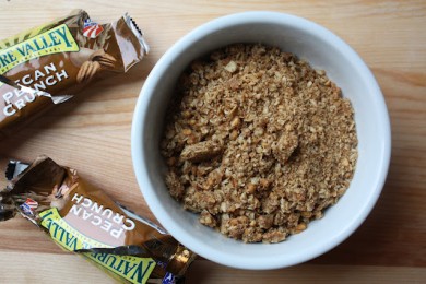 Запеченные французские тосты с бананами и мюсли - приготовление