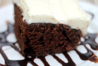 Шоколадный пирог с добавлением  сметаны