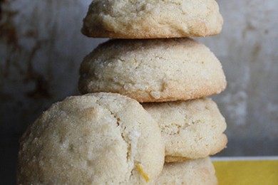 Лимонно-кокосовое печенье - приготовление