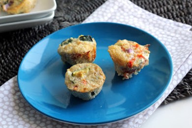 Мини-киши с овощной начинкой - приготовление