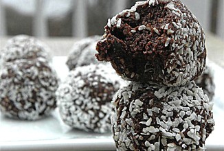 Шоколадно-кокосовые шарики