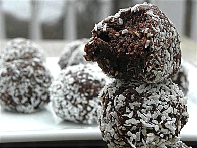 Рецепт Шоколадно-кокосовые шарики